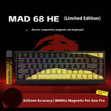 MADLIONS MAD 60HE Keyboard Magnetic Switch MAD68HE Rapid Trigger Wired Gaming Keyboard Hotswap Custom Keyboard Gamer Accessories