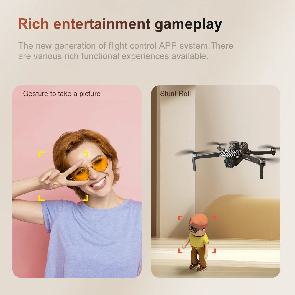 U198 MAX PRO Drone GPS 8K Professional With HD Camera 5G WIFI FPV Brushless RC Quadcopter Obstacle Avoidance Automatic Return