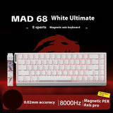 MADLIONS MAD 60HE Keyboard Magnetic Switch MAD68HE Rapid Trigger Wired Gaming Keyboard Hotswap Custom Keyboard Gamer Accessories