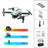Mini Drone High Definition Aerial Photography  Vehicle Quad Axis Obstacle Avoidance Remote Control Airplane Children Toy