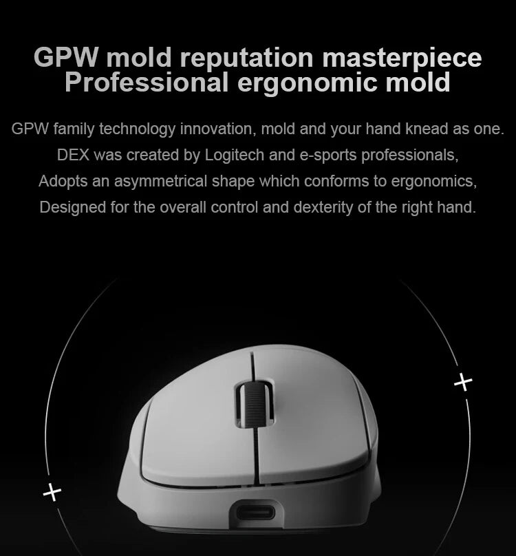 Logitech PRO X SUPERLIGHT 2 DEX GPW4 Wireless Gaming Mouse Lightweight ROSE FINCH Hawkeye Gaming Mouse