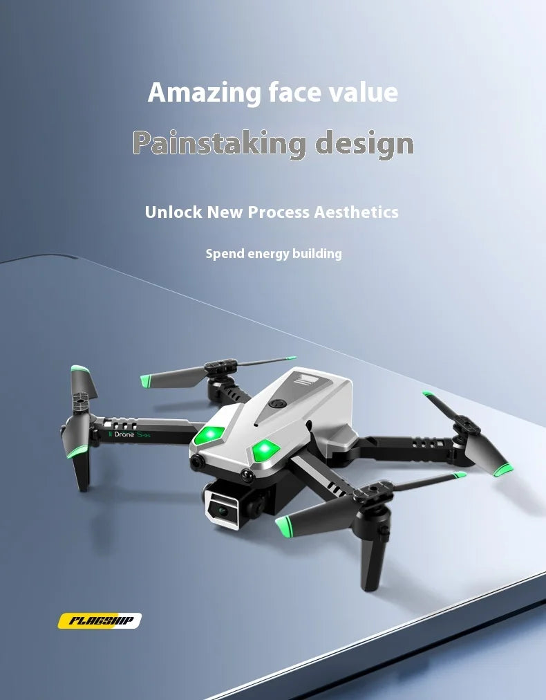 Mini Drone High Definition Aerial Photography  Vehicle Quad Axis Obstacle Avoidance Remote Control Airplane Children Toy