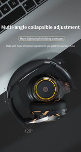 POLVCDG Bluetooth Headphone Gaming Headphone Noise cancelling headphone with microphone for mobile phone PC Android, IOS