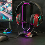 Multifunctional RGB Gaming Headphone Stand RGB Gaming Headphone Stand Computer Headset Stand Holder For Gamers Gaming Earphone