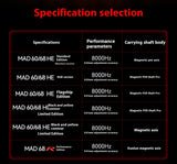 MADLIONS MAD 60HE Keyboard Magnetic Switch MAD68HE Rapid Trigger Wired Gaming Keyboard Hotswap Custom Keyboard Gamer Accessories