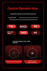 FGG Madlions Mad60 HE Mad68 Pro HE E-sports Magnetic Switch Mechanical Keyboard RGB Wired Hot Swap 8K Customized Gaming Keyboard