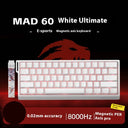 MADLIONS MAD 60HE Keyboard Magnetic Switch MAD68HE Rapid Trigger Wired Gaming Keyboard Hotswap Custom Keyboard Gamer Accessories