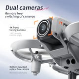 Mini Drone Dual Camera 8K HDAerial Aircraft Obstacle Avoidance UAV Fixed Remote Control Airplane Gift Toys Toy airplane