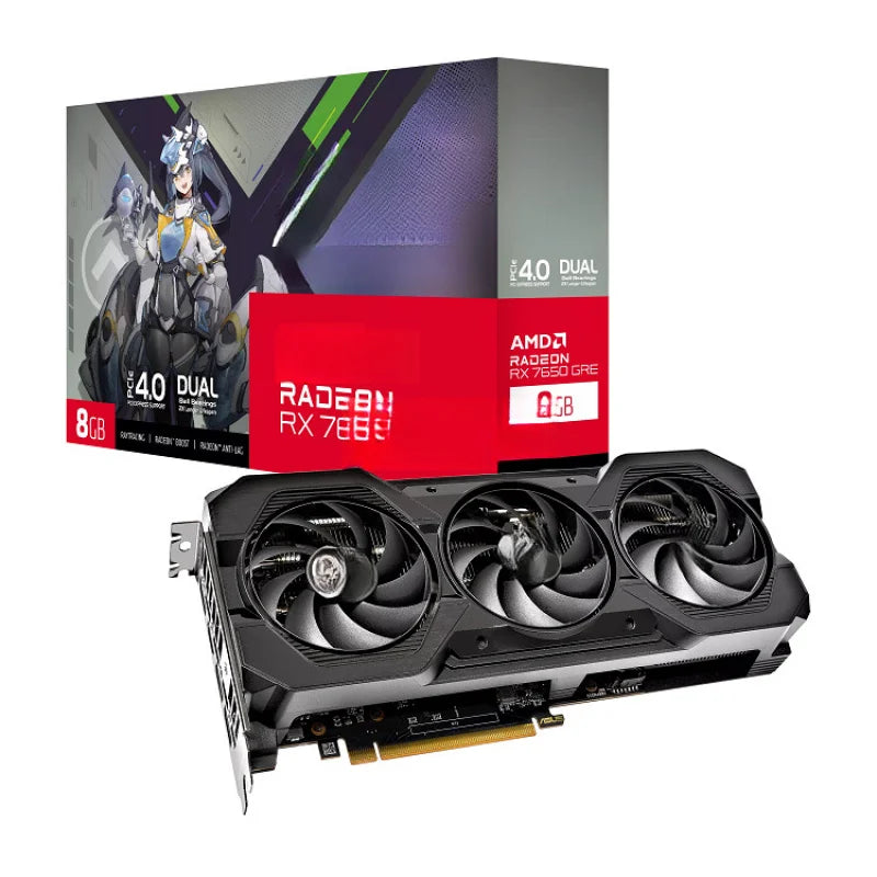 New for ATS Rx7650gre O8g Radeon Megalodon E-Sports Games Graphics Card