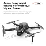 U198 MAX PRO Drone GPS 8K Professional With HD Camera 5G WIFI FPV Brushless RC Quadcopter Obstacle Avoidance Automatic Return