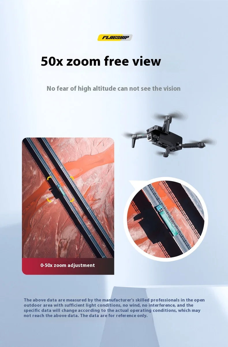 Mini Drone High Definition Aerial Photography  Vehicle Quad Axis Obstacle Avoidance Remote Control Airplane Children Toy