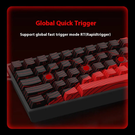 MADLIONS MAD 60HE Keyboard Magnetic Switch MAD68HE Rapid Trigger Wired Gaming Keyboard Hotswap Custom Keyboard Gamer Accessories