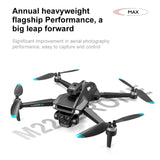 Drone 4K HD Brushless Motor Avoidance Drones with 4.5" Screen On Control Dual Cameras Quadcopter Gifts For Children and Adults