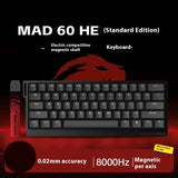 MADLIONS MAD 60HE Keyboard Magnetic Switch MAD68HE Rapid Trigger Wired Gaming Keyboard Hotswap Custom Keyboard Gamer Accessories