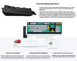 Wooting 60he + 80he Magnetic Axis Mechanical Keyboard Low Delay Full Dynamic Simulation Esports Level Game Keyboard Laptops