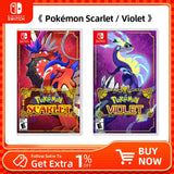 Nintendo Swtich-Pokemon Violet / Pokemon Scarlet- for Switch OLED Lite Games Cartridge Physical Card