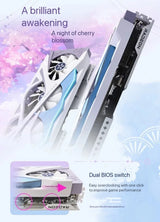 Yeston RX 9070XT-16G OC GDDR6 256bit 20Gbps Graphics Card 2518MHz Esports live video editing game graphics card