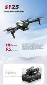 Mini Drone High Definition Aerial Photography  Vehicle Quad Axis Obstacle Avoidance Remote Control Airplane Children Toy