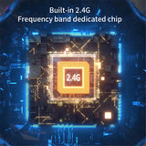 Wireless Microphone Lavalier Microphone Live Broadcast Game Mic Noise Cancelling Audio Video Recording Mini for Phone Android