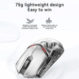 Redmagic gaming Mouse 1S Wired/Wireless/Bluetooth PAW3395 RGB Ergonomics Lightweight Driver Customization Gaming Mouse