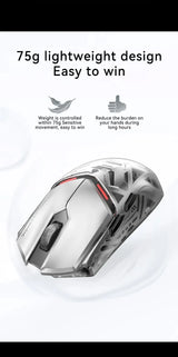 Redmagic gaming Mouse 1S Wired/Wireless/Bluetooth PAW3395 RGB Ergonomics Lightweight Driver Customization Gaming Mouse