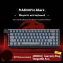 MADLIONS MAD 60HE Keyboard Magnetic Switch MAD68HE Rapid Trigger Wired Gaming Keyboard Hotswap Custom Keyboard Gamer Accessories