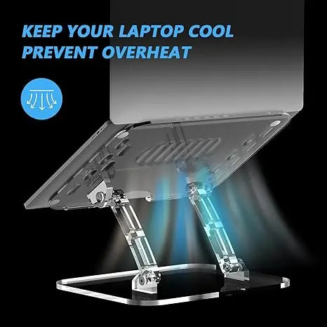 Portable Ergonomic Computer Stand For Laptop, Compatible With 10 To 15.6 Inches Notebook Computers