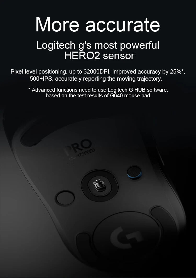 Logitech PRO X SUPERLIGHT 2 DEX GPW4 Wireless Gaming Mouse Lightweight ROSE FINCH Hawkeye Gaming Mouse