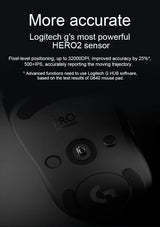 Logitech PRO X SUPERLIGHT 2 DEX GPW4 Wireless Gaming Mouse Lightweight ROSE FINCH Hawkeye Gaming Mouse