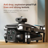 Drone 4K HD Brushless Motor Avoidance Drones with 4.5" Screen On Control Dual Cameras Quadcopter Gifts For Children and Adults