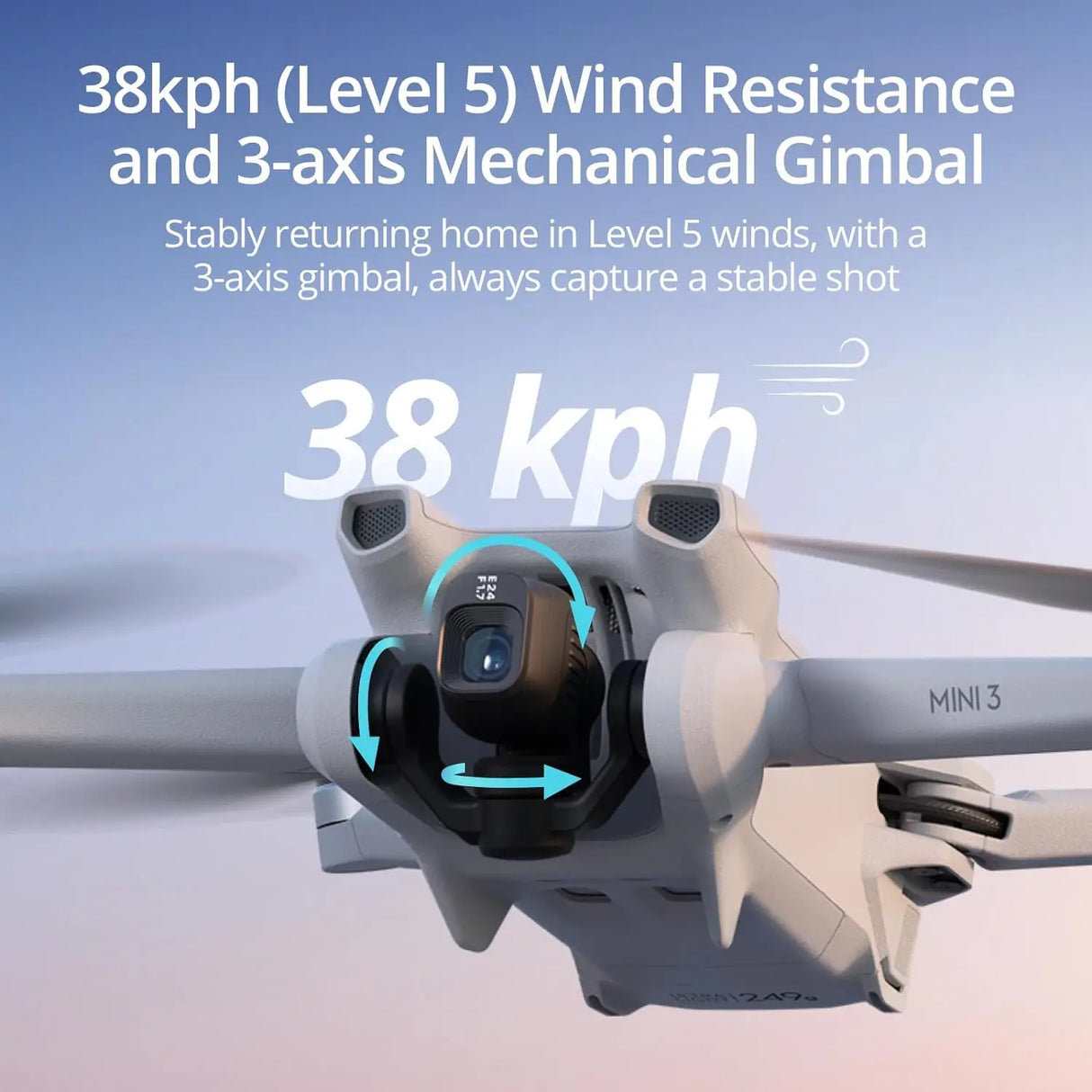 DJI Mini 3 Lightweight and Foldable Mini Camera Drone DJI Mini 3 with 4K HDR Video
