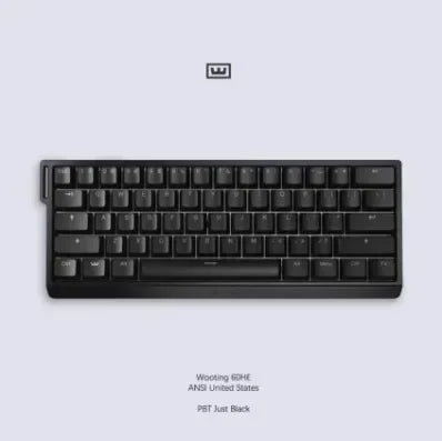 Wooting 60he + 80he Magnetic Axis Mechanical Keyboard Low Delay Full Dynamic Simulation Esports Level Game Keyboard Laptops