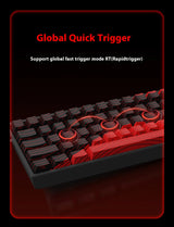 MADLIONS MAD 60HE Keyboard Magnetic Switch MAD68HE Rapid Trigger Wired Gaming Keyboard Hotswap Custom Keyboard Gamer Accessories