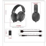 AULA S6 Gaming Headphone Wireless Bluetooth Wired Head-mounted Headsets with Mic Custom Lightweight Desktop Laptop Computer