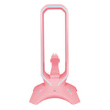 Multifunctional RGB Gaming Headphone Stand RGB Gaming Headphone Stand Computer Headset Stand Holder For Gamers Gaming Earphone