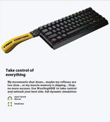 Wooting 60he + 80he Magnetic Axis Mechanical Keyboard Low Delay Full Dynamic Simulation Esports Level Game Keyboard Laptops