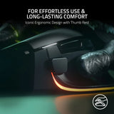 Razer Basilisk V3 Customizable Ergonomic Gaming Mouse Fastest Gaming Mouse Switch - Chroma RGB Lighting - 26K DPI Optical Senso