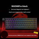 MADLIONS MAD 60HE Keyboard Magnetic Switch MAD68HE Rapid Trigger Wired Gaming Keyboard Hotswap Custom Keyboard Gamer Accessories