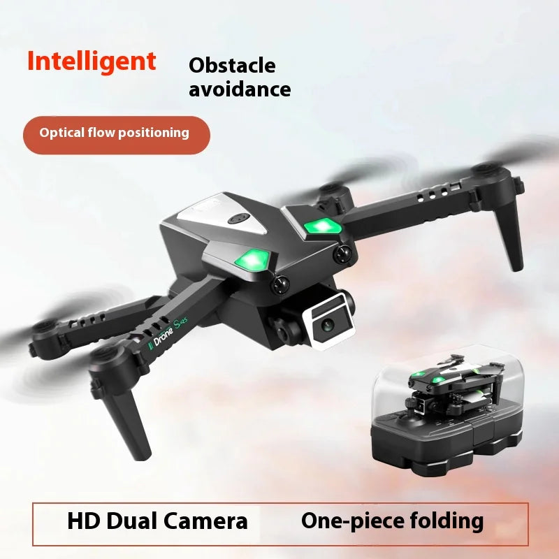 Mini Drone High Definition Aerial Photography  Vehicle Quad Axis Obstacle Avoidance Remote Control Airplane Children Toy