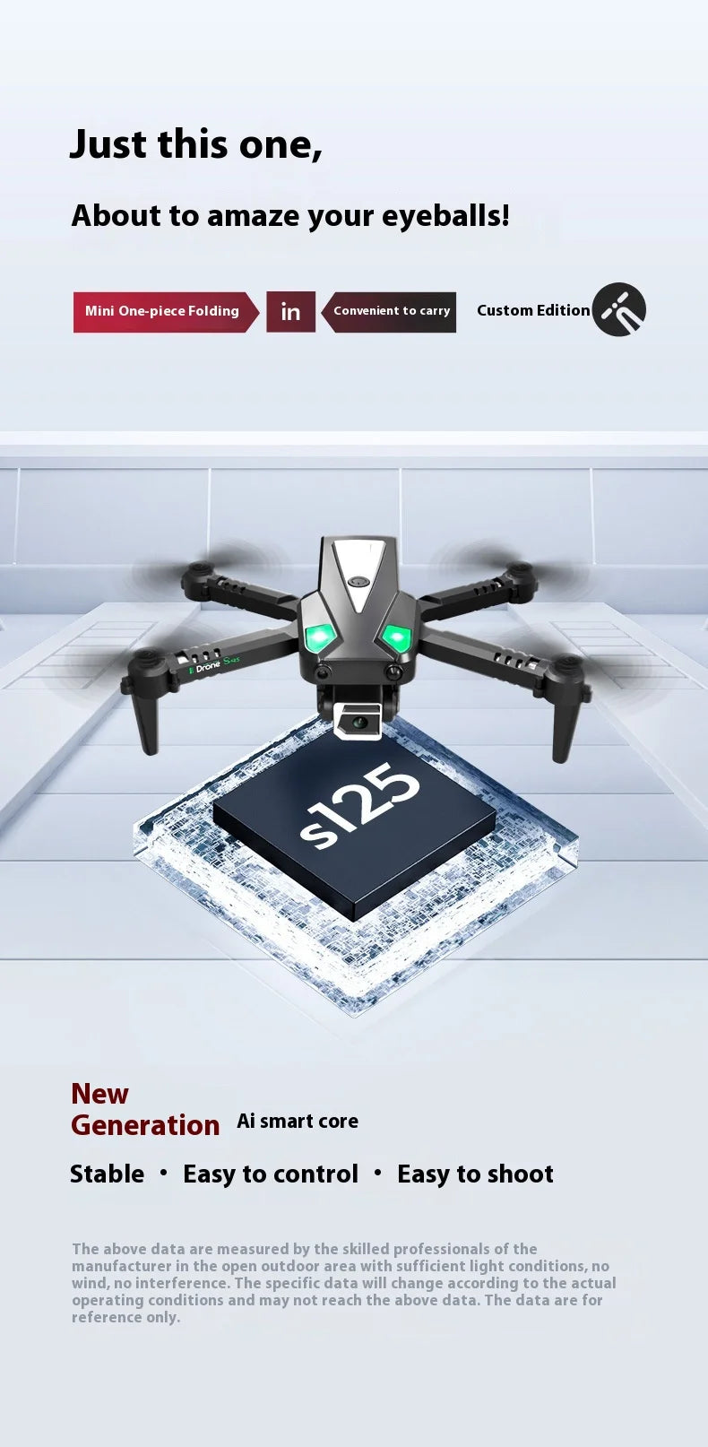 Mini Drone High Definition Aerial Photography  Vehicle Quad Axis Obstacle Avoidance Remote Control Airplane Children Toy