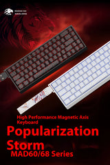 MADLIONS MAD 60HE Keyboard Magnetic Switch MAD68HE Rapid Trigger Wired Gaming Keyboard Hotswap Custom Keyboard Gamer Accessories