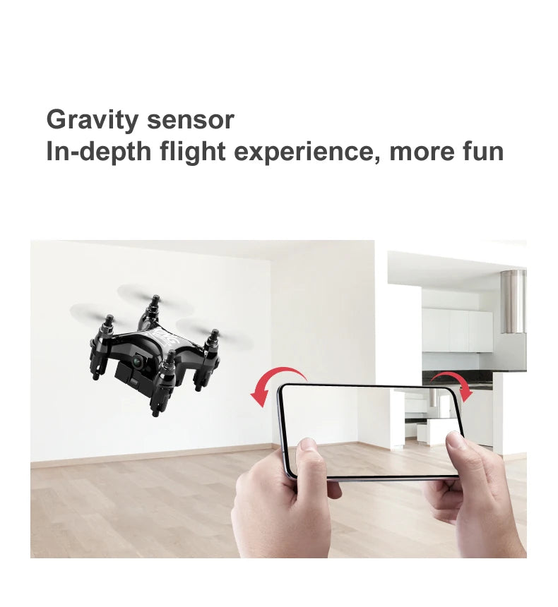 Mini Drone Movie Quality Photography Remote Control Aircraft Aircraft Helicopter Kid Children's Toy Gift