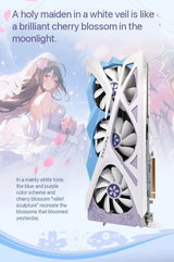 Yeston RX 9070XT-16G OC GDDR6 256bit 20Gbps Graphics Card 2518MHz Esports live video editing game graphics card