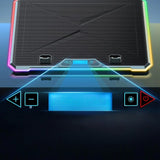 Laptop Cooling Pad Gaming Laptop Cooler, Laptop Fan Cooling Stand, 13 Quiet Cooling Fans for 15.6-17.3-Inch Laptops,