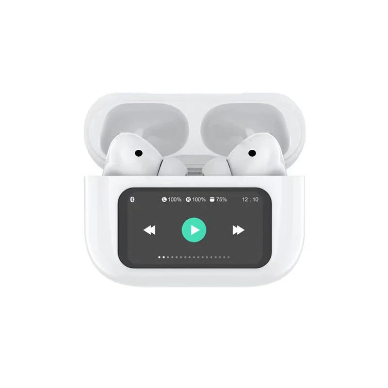 AEMIZ pro Touch Screen  Wireless Headset TWS   Bluetooth Earphone HIFI Gaming Headphone Long Battery life