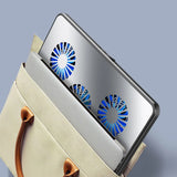 Laptop Cooling Pad with 5 Quiet Fans Laptop Cooling Stand Height Adjustable RGB for 11-17.3in Computer PC Notebook Gaming Laptop