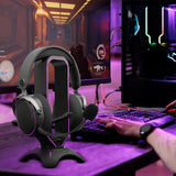 Multifunctional RGB Gaming Headphone Stand RGB Gaming Headphone Stand Computer Headset Stand Holder For Gamers Gaming Earphone