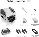 DJI Mini 3 Lightweight and Foldable Mini Camera Drone DJI Mini 3 with 4K HDR Video