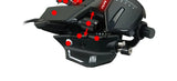 Madcatz Rat8+ Mouseesports Gaming Rat Pro X3 Wired Mechanical Mouse 11 Keys Programming Button Mice Pmw3389 Comfortable Custom