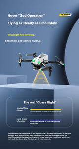 Mini Drone High Definition Aerial Photography  Vehicle Quad Axis Obstacle Avoidance Remote Control Airplane Children Toy